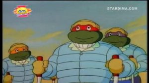 كرتون سلاحف النينجا حول العالم مدبلج