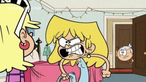 كرتون منزل لاود الموسم 1 الحلقة 9 | حفلة المبيت | تنظيف البيت